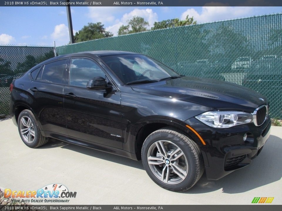 Front 3/4 View of 2018 BMW X6 xDrive35i Photo #1