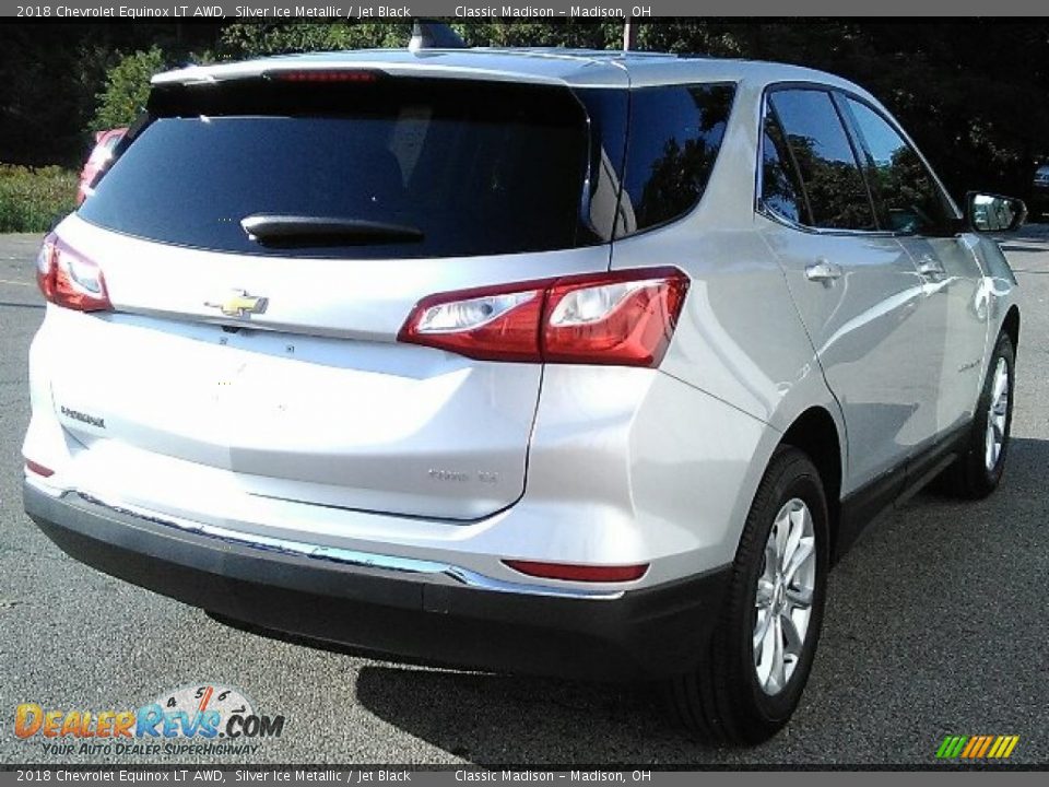 2018 Chevrolet Equinox LT AWD Silver Ice Metallic / Jet Black Photo #4