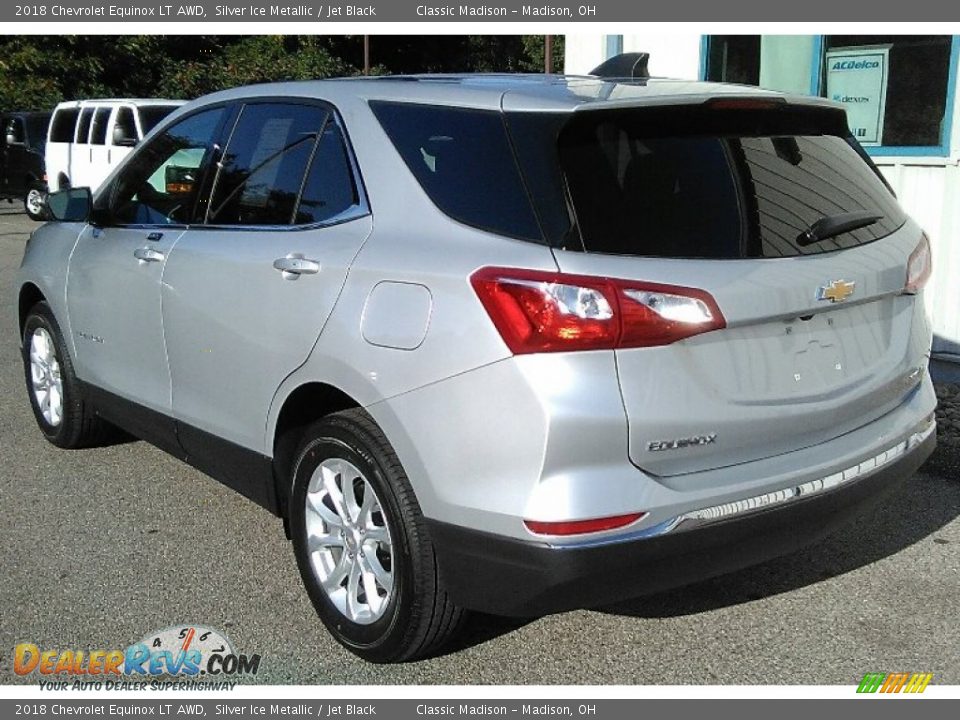 2018 Chevrolet Equinox LT AWD Silver Ice Metallic / Jet Black Photo #6
