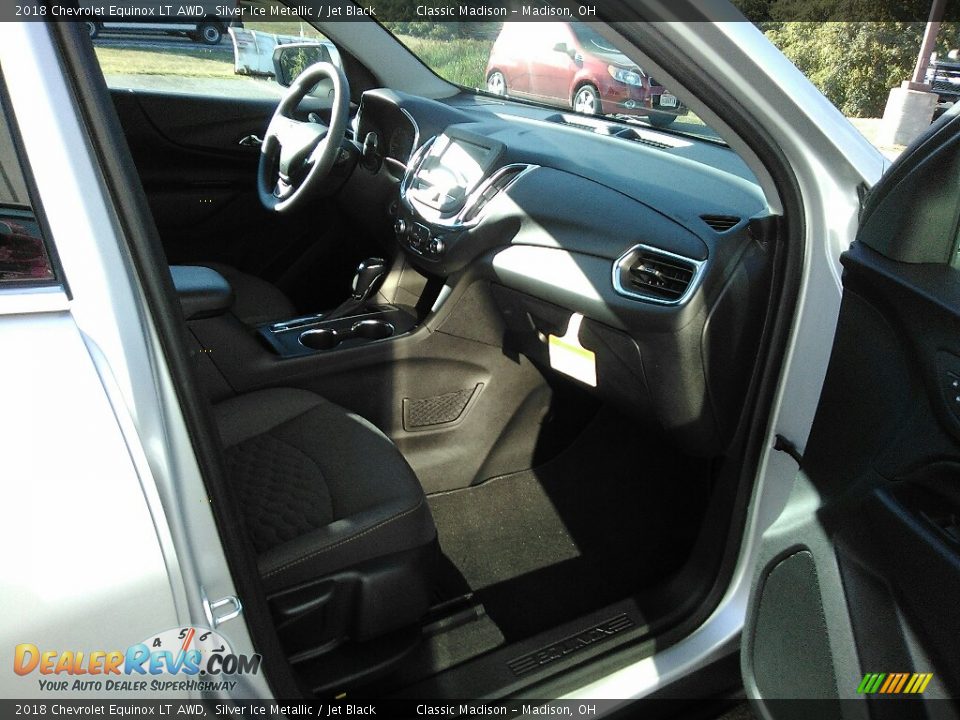 2018 Chevrolet Equinox LT AWD Silver Ice Metallic / Jet Black Photo #17