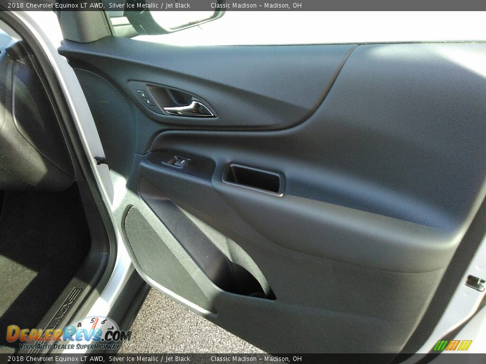 2018 Chevrolet Equinox LT AWD Silver Ice Metallic / Jet Black Photo #18