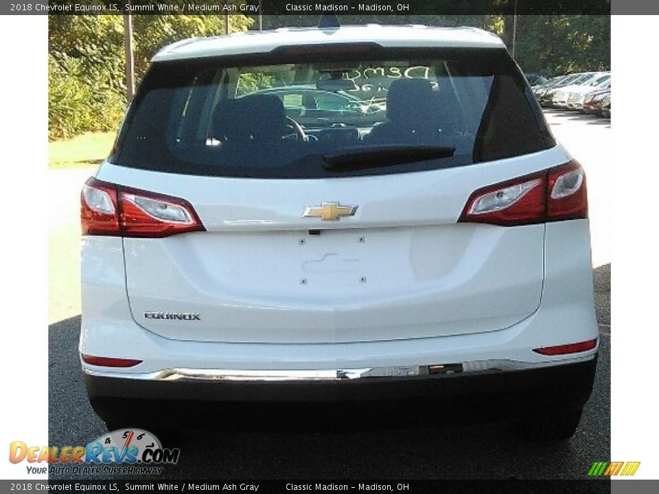 2018 Chevrolet Equinox LS Summit White / Medium Ash Gray Photo #5