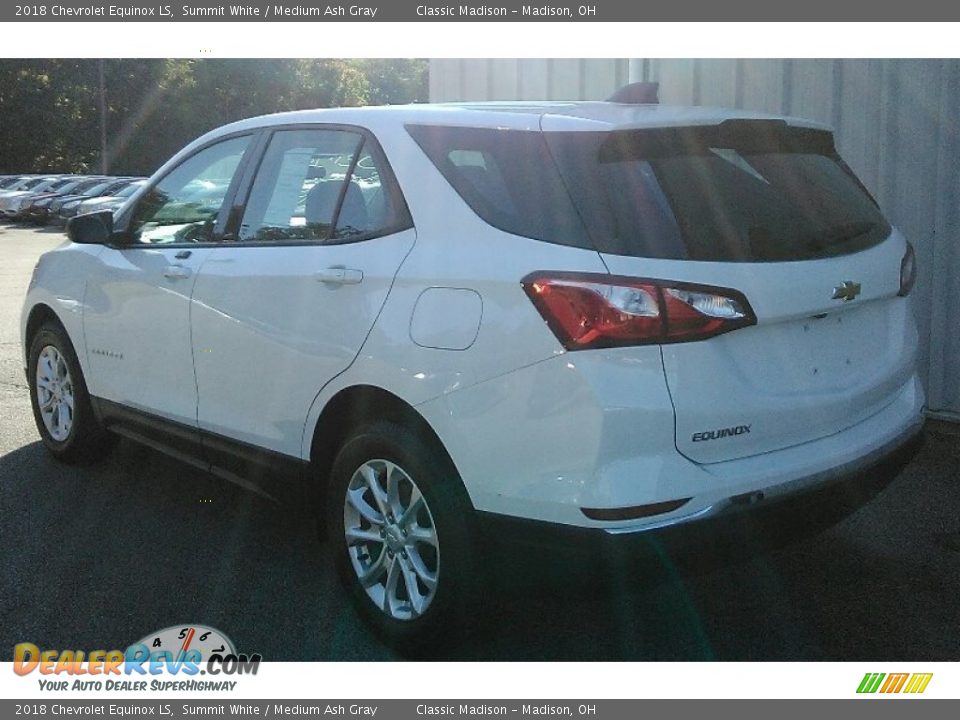 2018 Chevrolet Equinox LS Summit White / Medium Ash Gray Photo #6