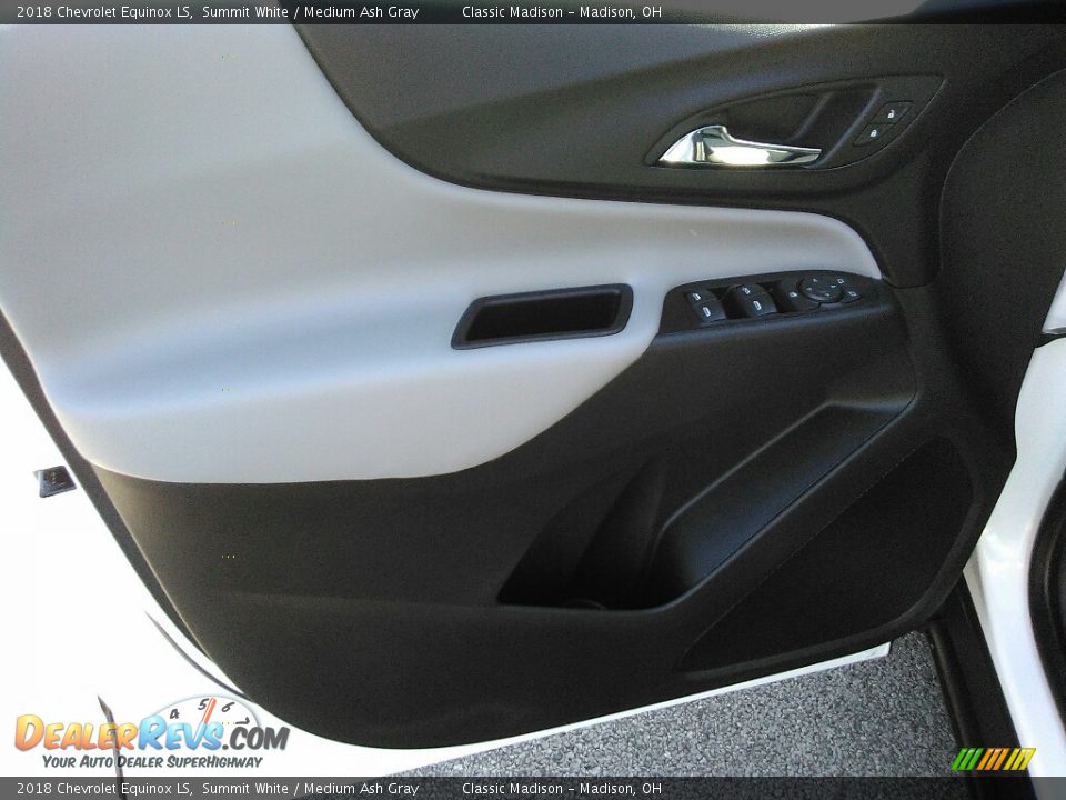 2018 Chevrolet Equinox LS Summit White / Medium Ash Gray Photo #7