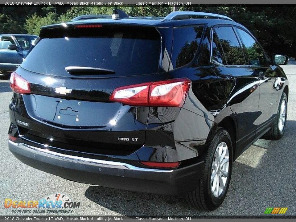 2018 Chevrolet Equinox LT AWD Mosaic Black Metallic / Jet Black Photo #3
