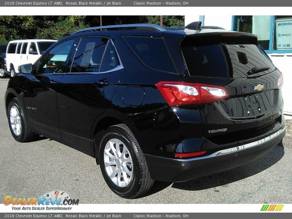 2018 Chevrolet Equinox LT AWD Mosaic Black Metallic / Jet Black Photo #5