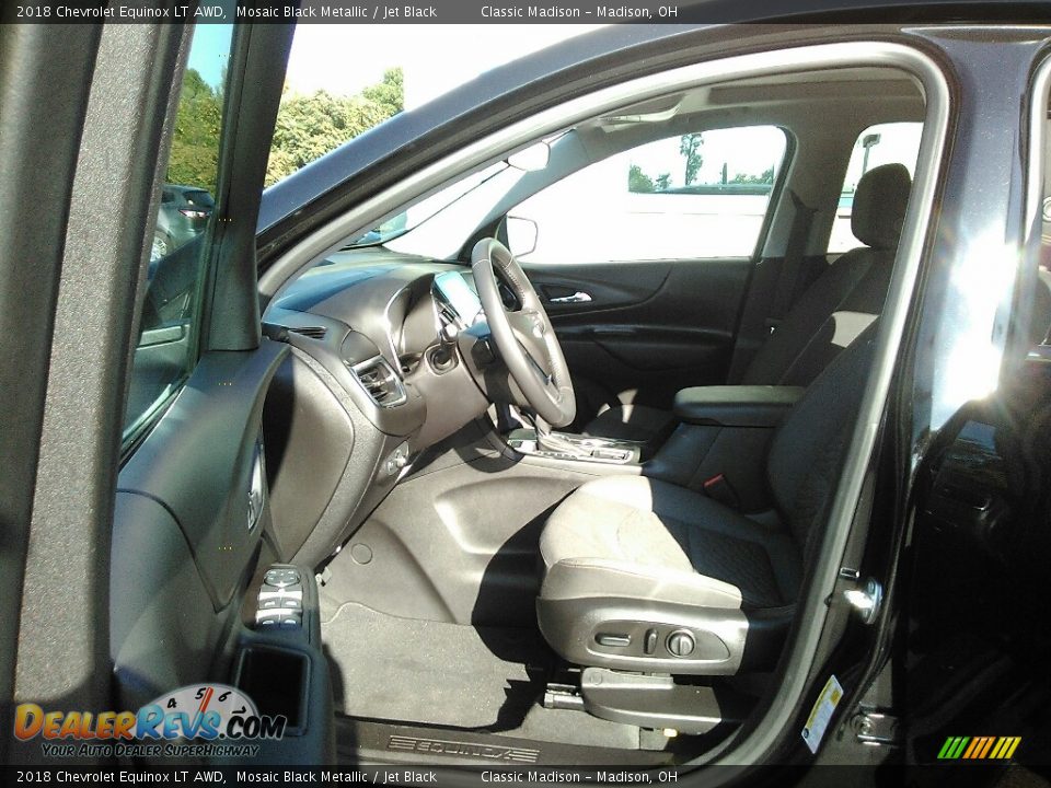 2018 Chevrolet Equinox LT AWD Mosaic Black Metallic / Jet Black Photo #6