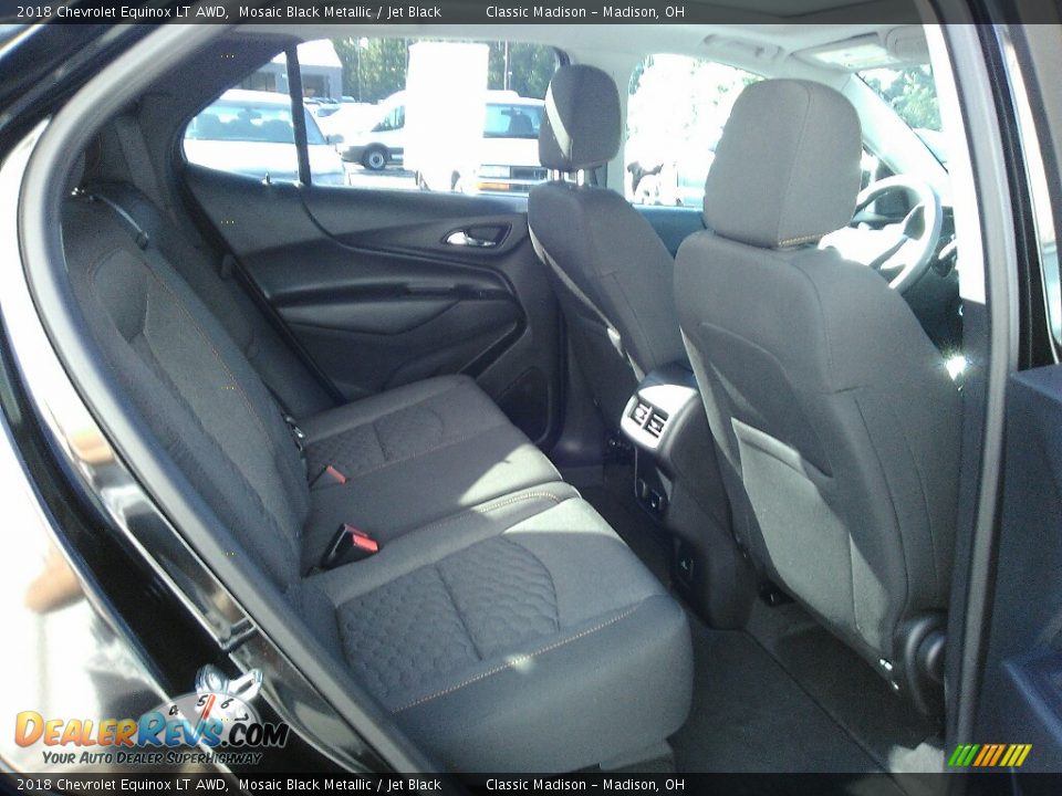 2018 Chevrolet Equinox LT AWD Mosaic Black Metallic / Jet Black Photo #14