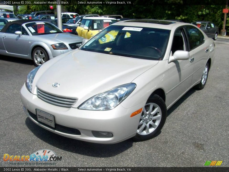 2002 Lexus ES 300 Alabaster Metallic / Black Photo #2