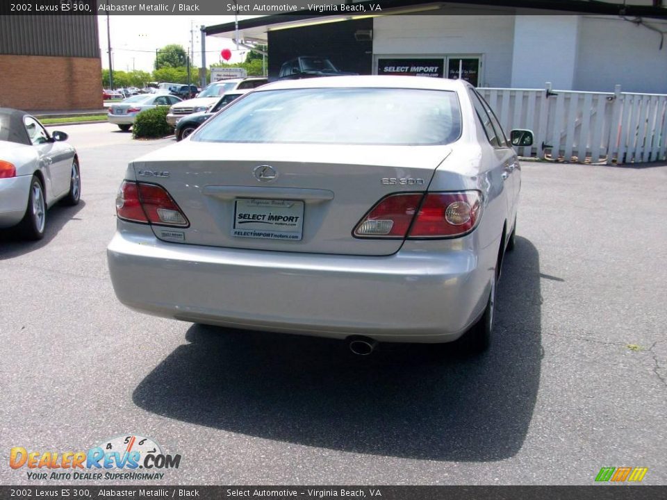 2002 Lexus ES 300 Alabaster Metallic / Black Photo #8