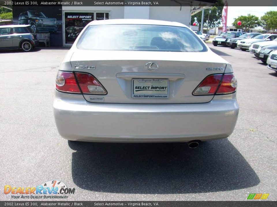 2002 Lexus ES 300 Alabaster Metallic / Black Photo #9
