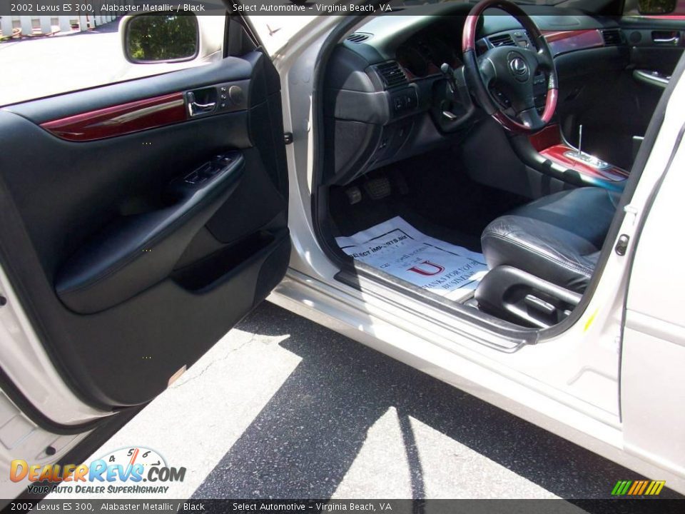 2002 Lexus ES 300 Alabaster Metallic / Black Photo #13