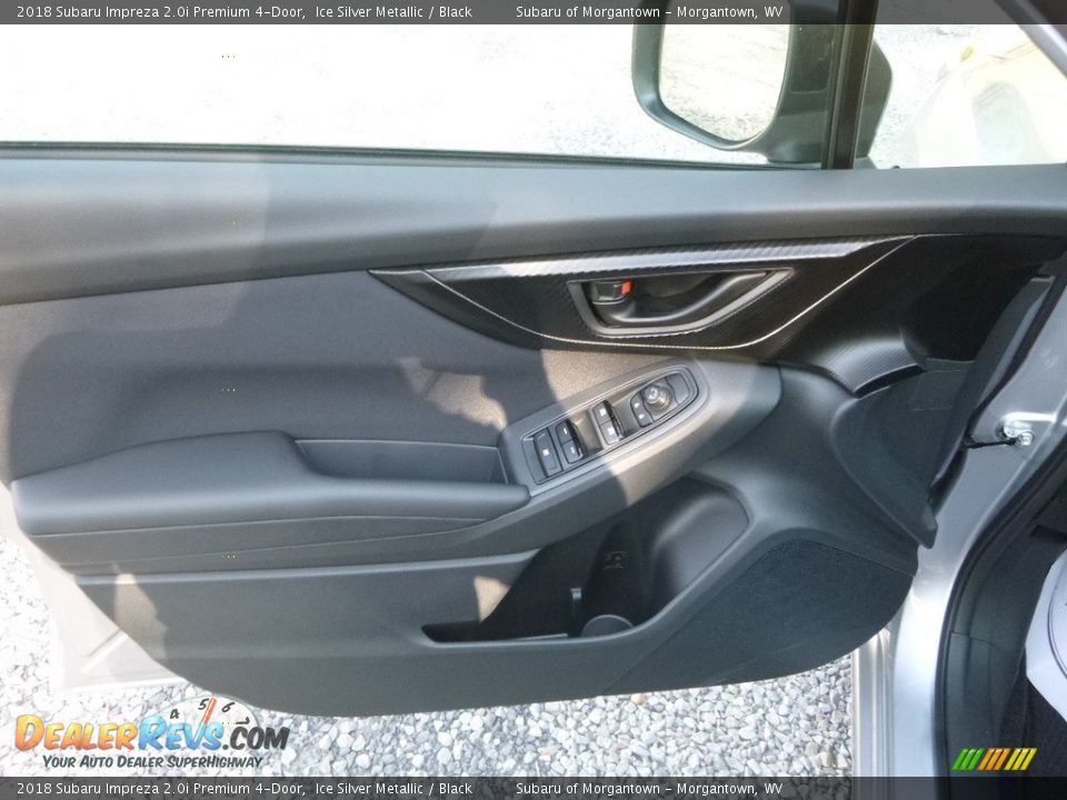 2018 Subaru Impreza 2.0i Premium 4-Door Ice Silver Metallic / Black Photo #14