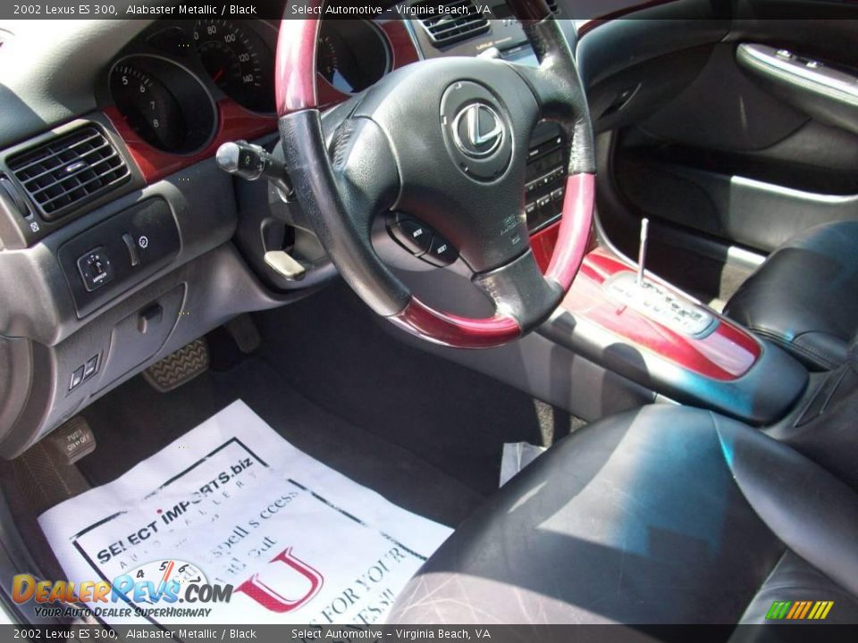 2002 Lexus ES 300 Alabaster Metallic / Black Photo #14