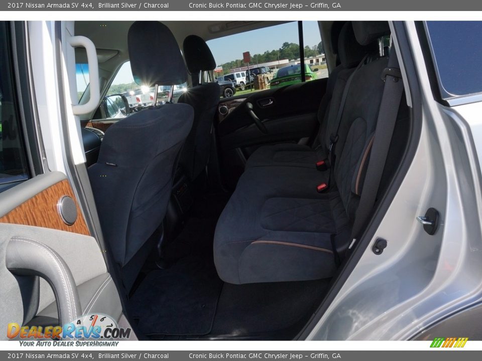 2017 Nissan Armada SV 4x4 Brilliant Silver / Charcoal Photo #14