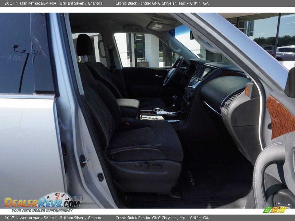 2017 Nissan Armada SV 4x4 Brilliant Silver / Charcoal Photo #20