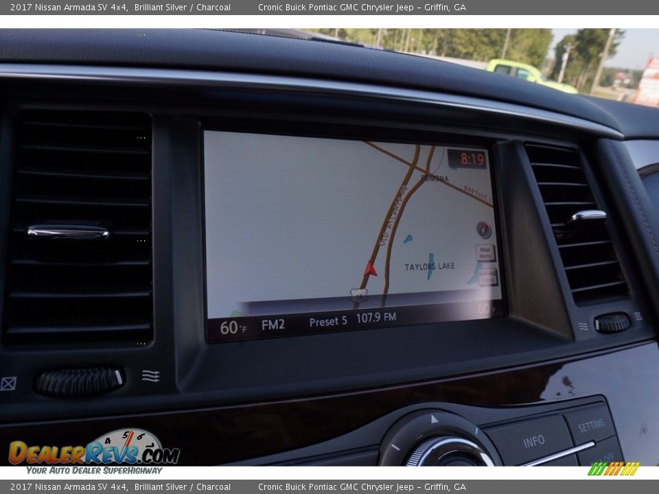2017 Nissan Armada SV 4x4 Brilliant Silver / Charcoal Photo #23