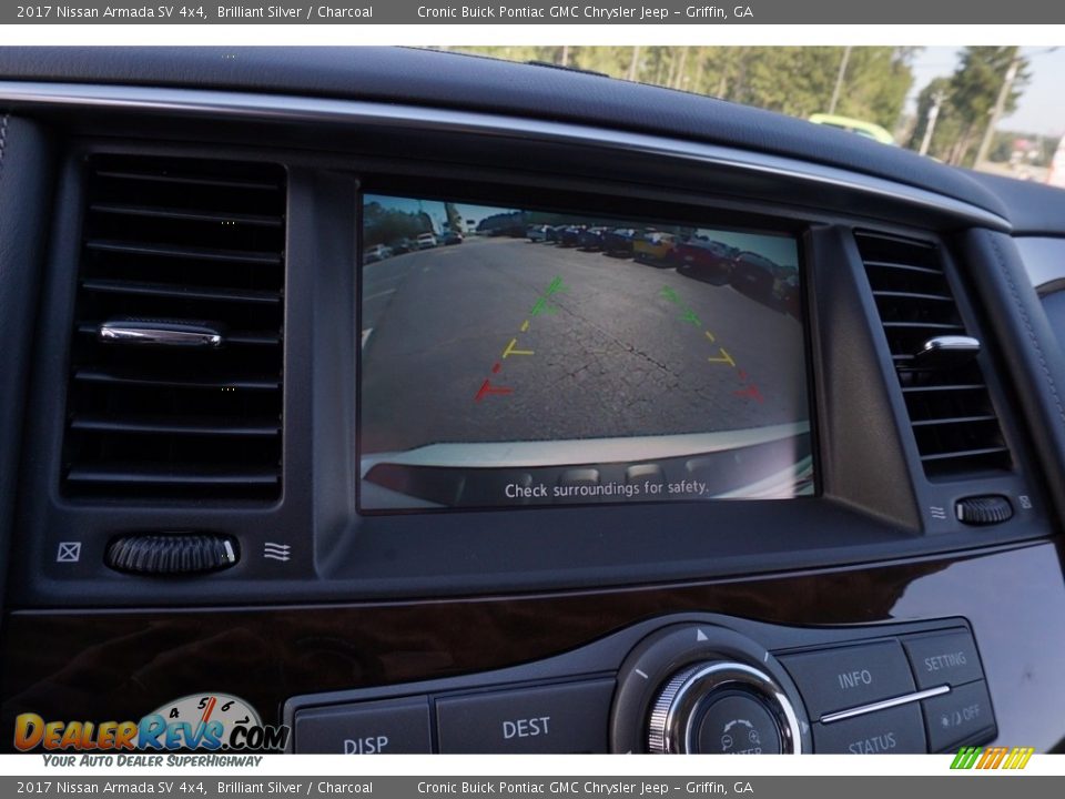2017 Nissan Armada SV 4x4 Brilliant Silver / Charcoal Photo #24