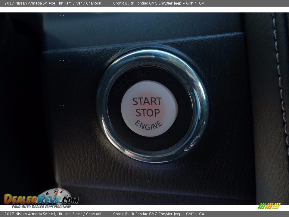 2017 Nissan Armada SV 4x4 Brilliant Silver / Charcoal Photo #26