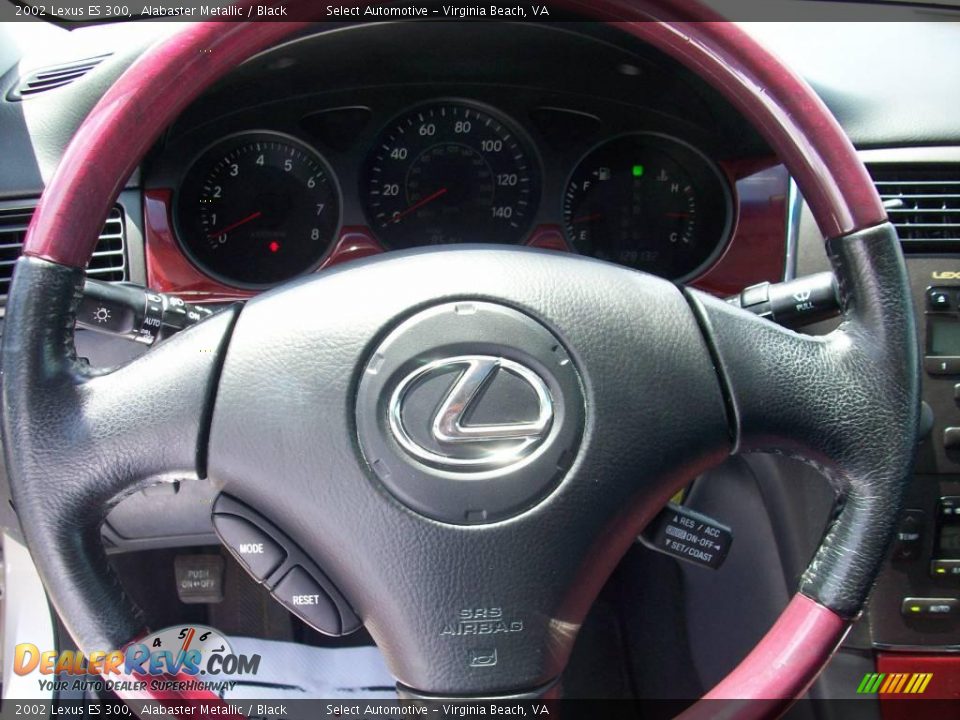 2002 Lexus ES 300 Alabaster Metallic / Black Photo #22
