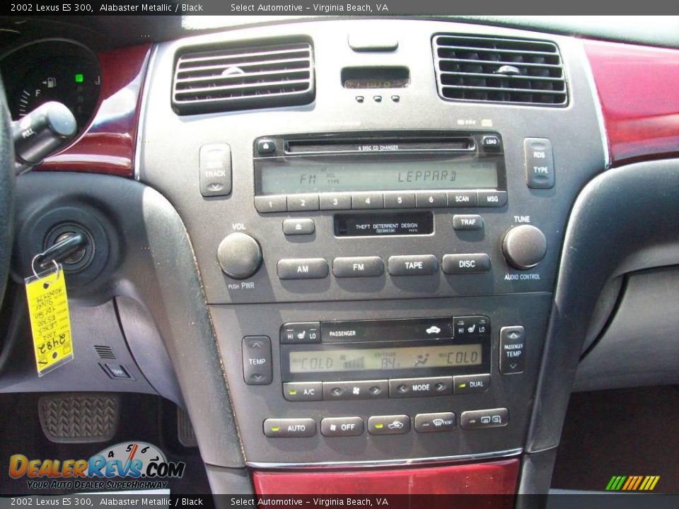 2002 Lexus ES 300 Alabaster Metallic / Black Photo #23