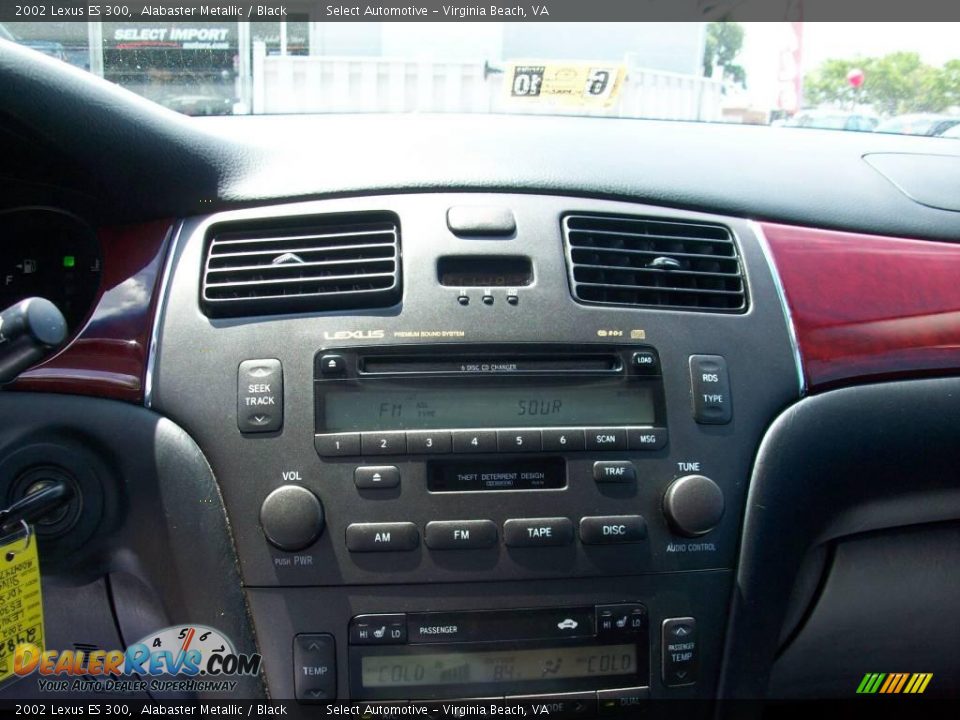 2002 Lexus ES 300 Alabaster Metallic / Black Photo #24