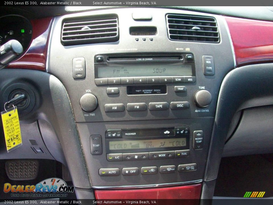 2002 Lexus ES 300 Alabaster Metallic / Black Photo #25