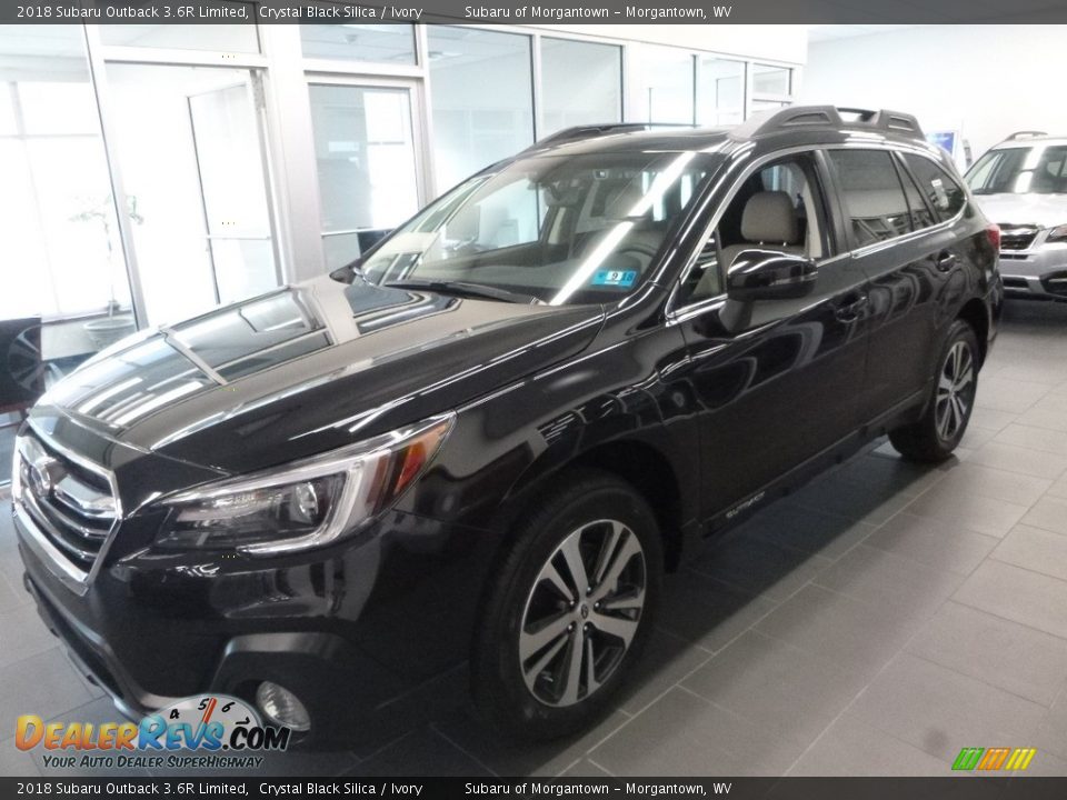 2018 Subaru Outback 3.6R Limited Crystal Black Silica / Ivory Photo #6