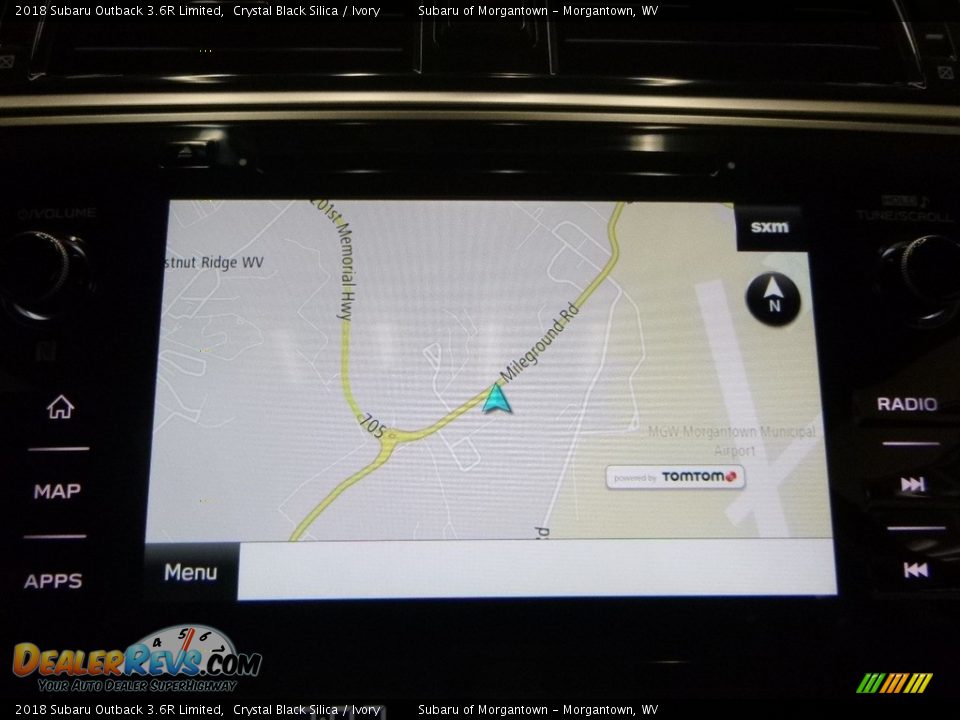 2018 Subaru Outback 3.6R Limited Crystal Black Silica / Ivory Photo #16