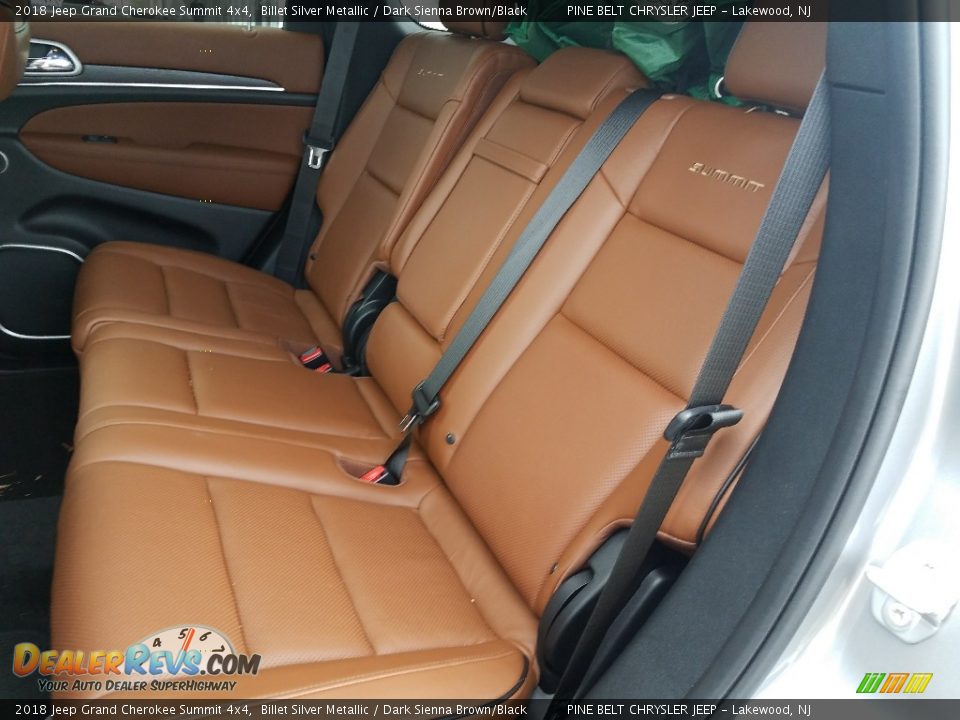 2018 Jeep Grand Cherokee Summit 4x4 Billet Silver Metallic / Dark Sienna Brown/Black Photo #6