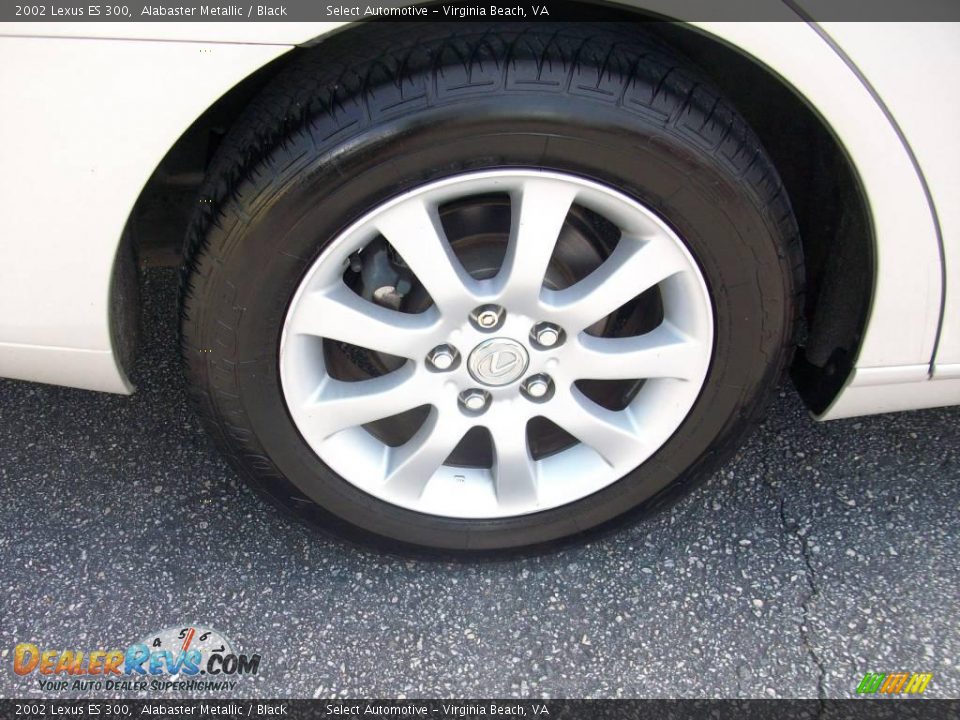 2002 Lexus ES 300 Alabaster Metallic / Black Photo #32