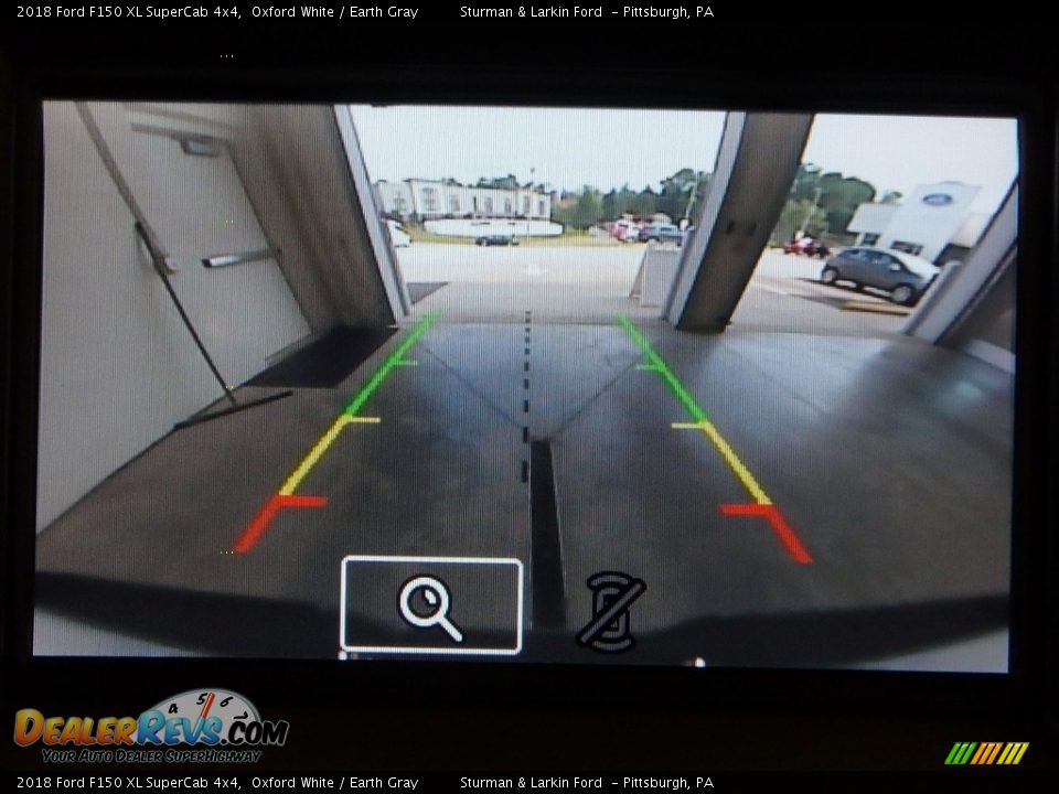 2018 Ford F150 XL SuperCab 4x4 Oxford White / Earth Gray Photo #12