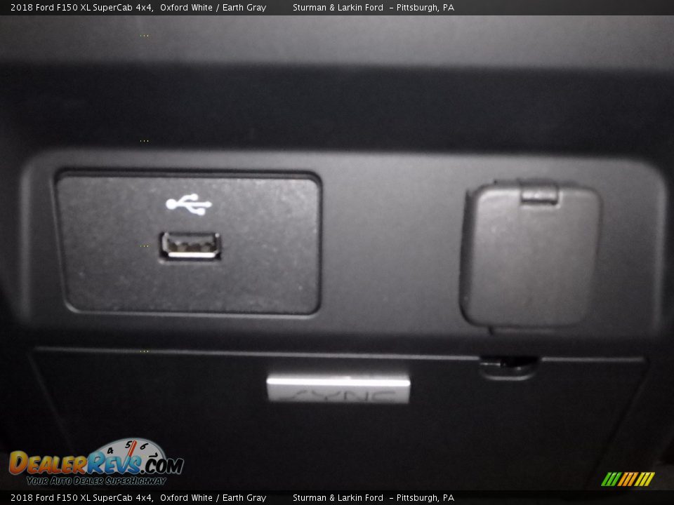 2018 Ford F150 XL SuperCab 4x4 Oxford White / Earth Gray Photo #13