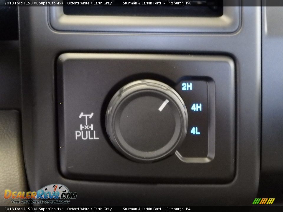 2018 Ford F150 XL SuperCab 4x4 Oxford White / Earth Gray Photo #14