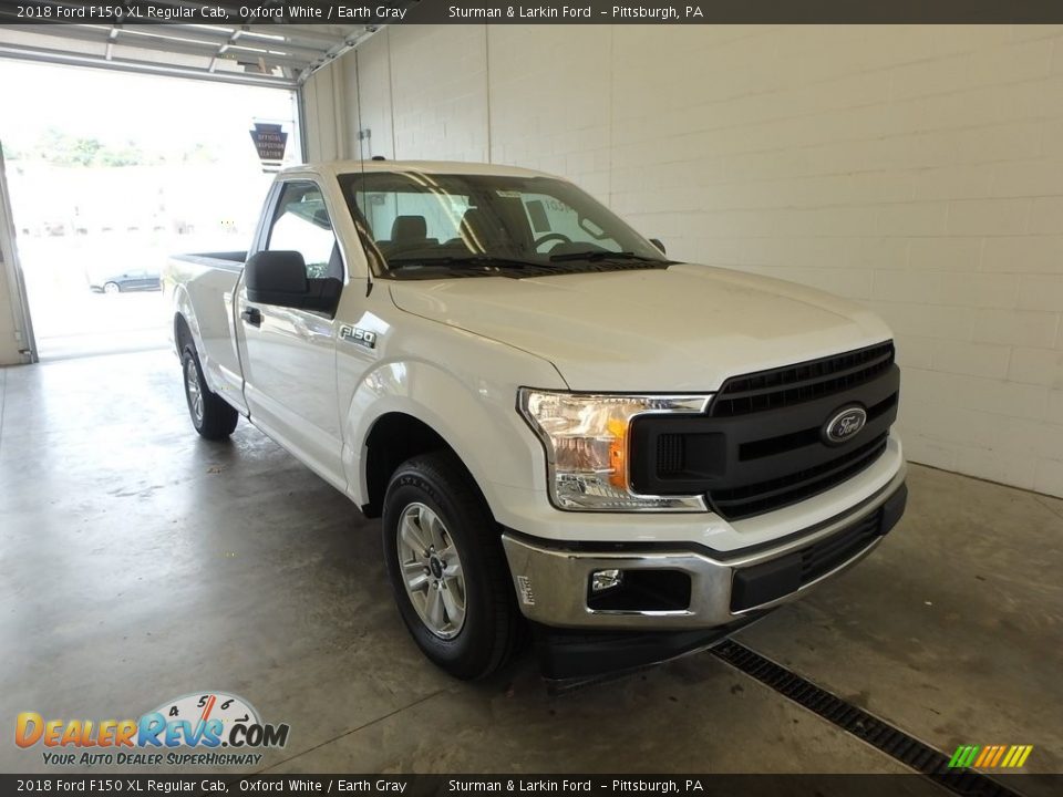 Front 3/4 View of 2018 Ford F150 XL Regular Cab Photo #1