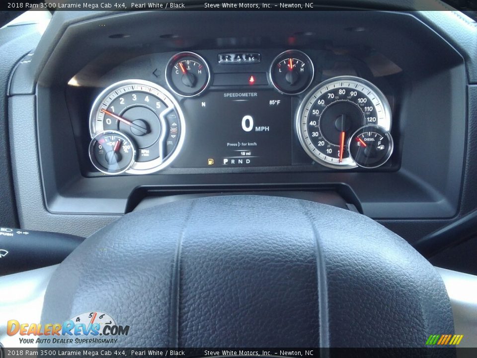 2018 Ram 3500 Laramie Mega Cab 4x4 Gauges Photo #19