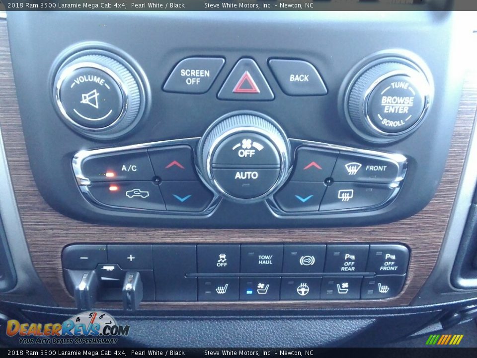 Controls of 2018 Ram 3500 Laramie Mega Cab 4x4 Photo #27