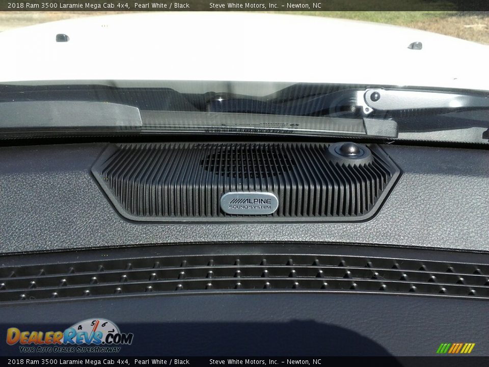 2018 Ram 3500 Laramie Mega Cab 4x4 Pearl White / Black Photo #30