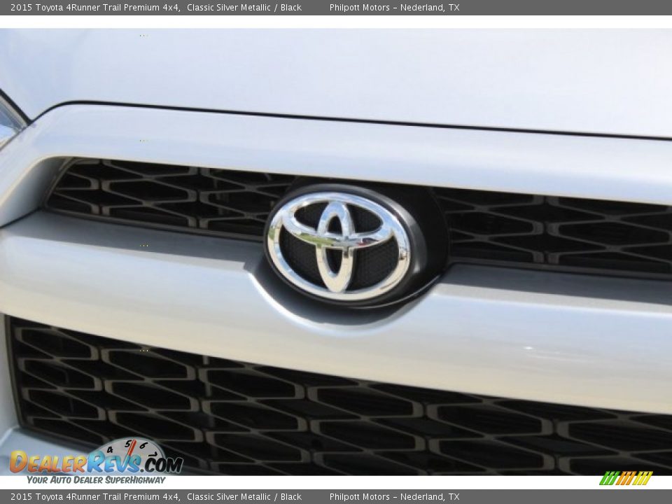 2015 Toyota 4Runner Trail Premium 4x4 Classic Silver Metallic / Black Photo #4