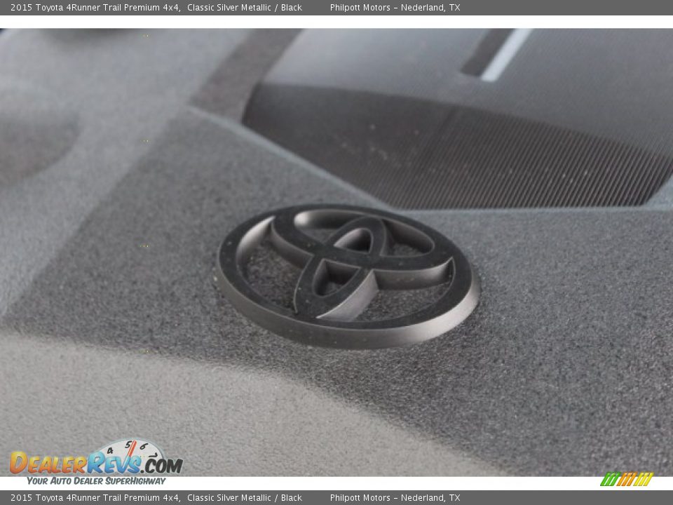 2015 Toyota 4Runner Trail Premium 4x4 Classic Silver Metallic / Black Photo #34