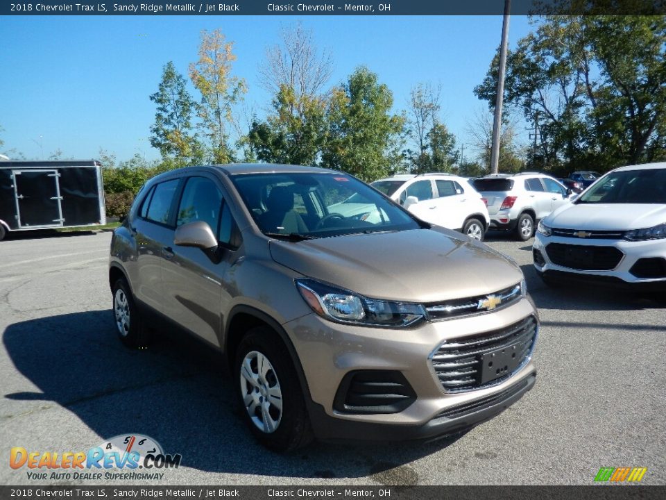 2018 Chevrolet Trax LS Sandy Ridge Metallic / Jet Black Photo #3