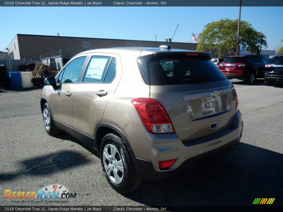 2018 Chevrolet Trax LS Sandy Ridge Metallic / Jet Black Photo #5