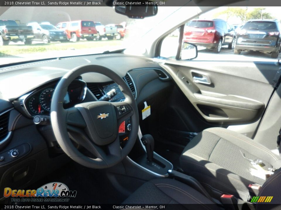 2018 Chevrolet Trax LS Sandy Ridge Metallic / Jet Black Photo #7