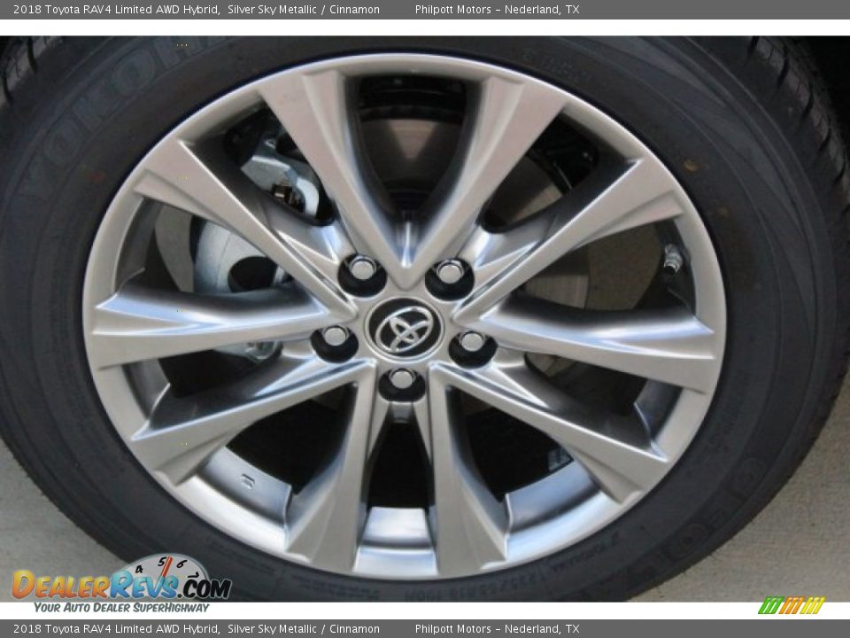 2018 Toyota RAV4 Limited AWD Hybrid Wheel Photo #4