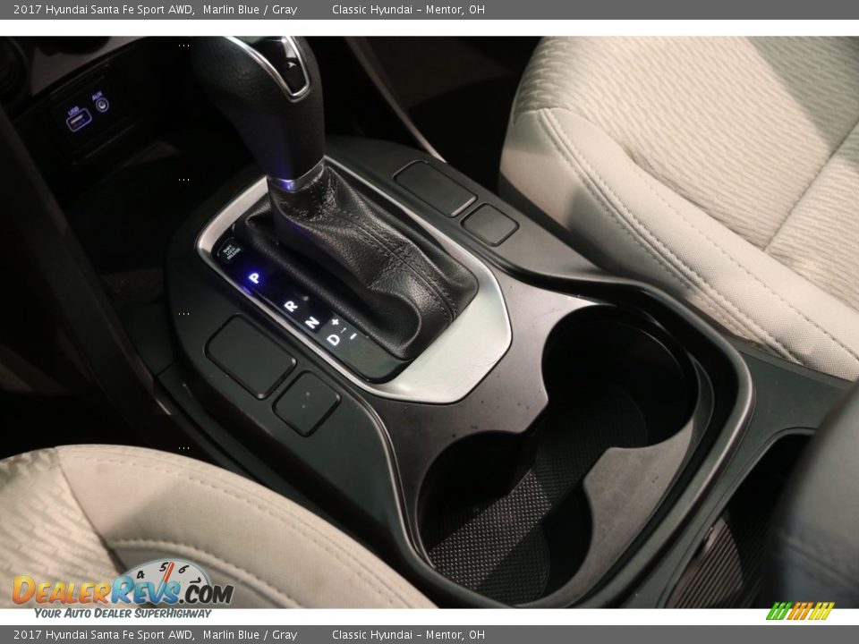 2017 Hyundai Santa Fe Sport AWD Marlin Blue / Gray Photo #13