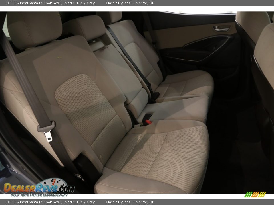 2017 Hyundai Santa Fe Sport AWD Marlin Blue / Gray Photo #16