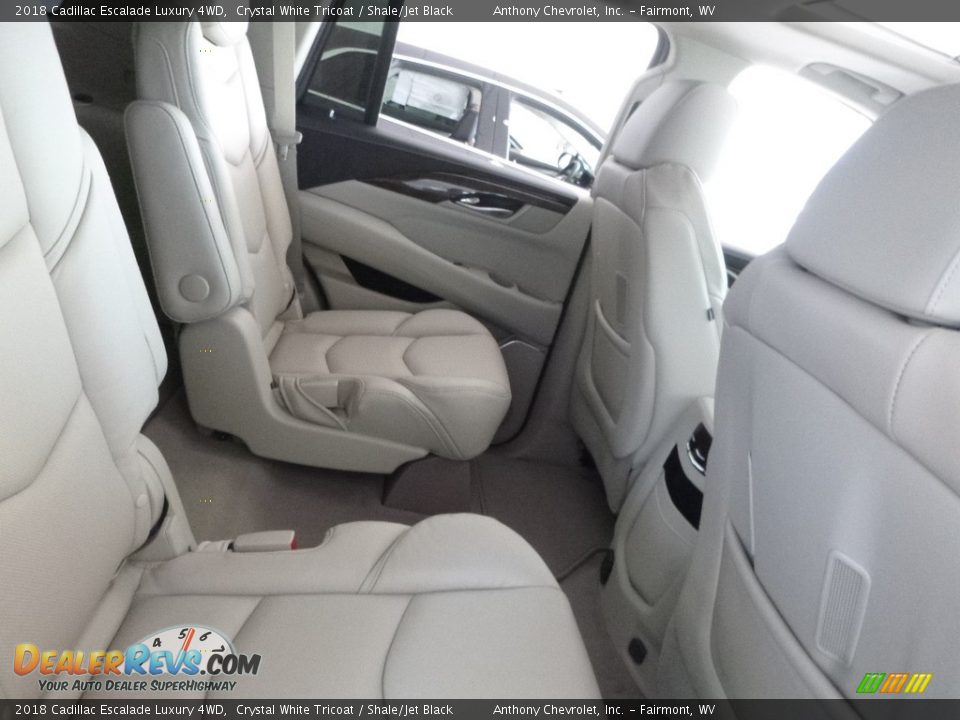 Rear Seat of 2018 Cadillac Escalade Luxury 4WD Photo #11