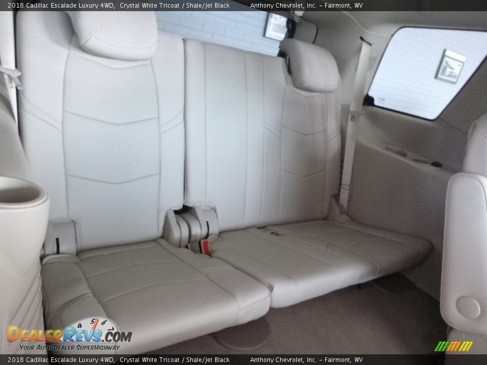 Rear Seat of 2018 Cadillac Escalade Luxury 4WD Photo #12