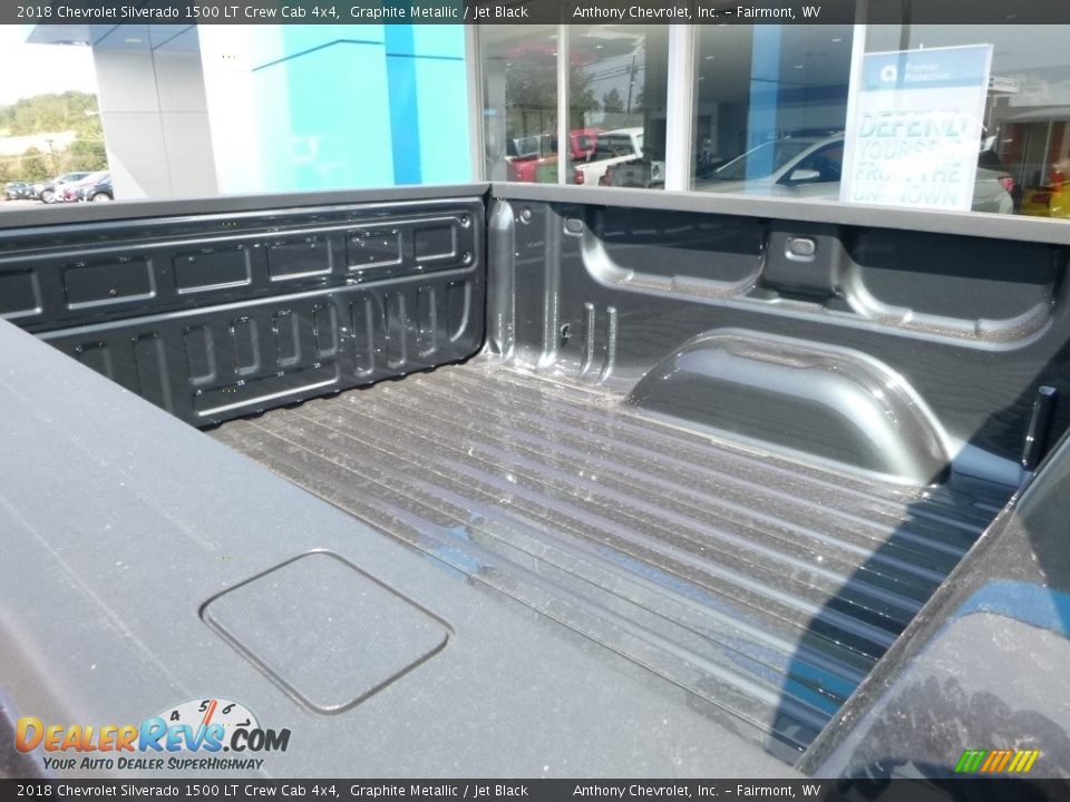 2018 Chevrolet Silverado 1500 LT Crew Cab 4x4 Graphite Metallic / Jet Black Photo #12