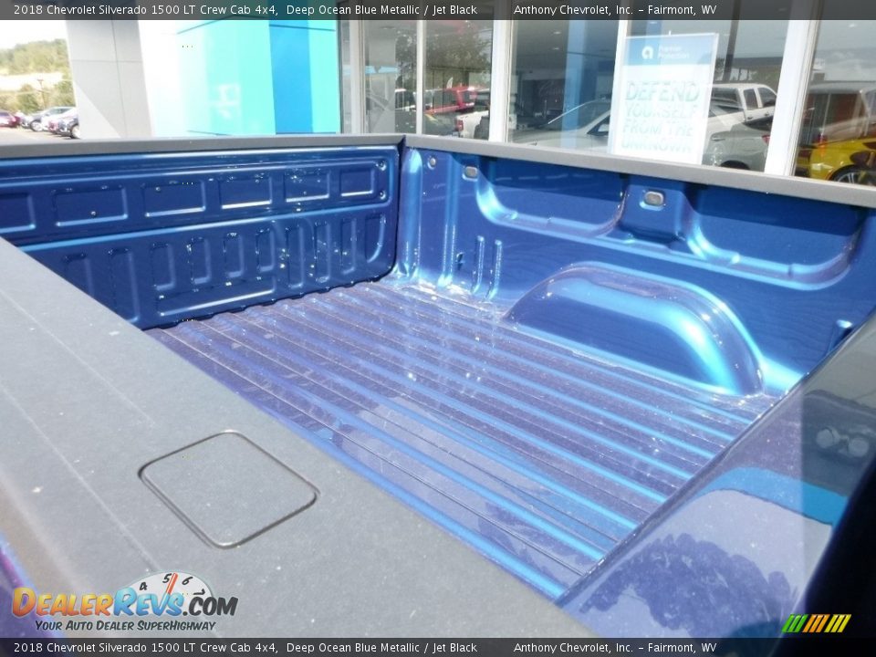 2018 Chevrolet Silverado 1500 LT Crew Cab 4x4 Deep Ocean Blue Metallic / Jet Black Photo #11